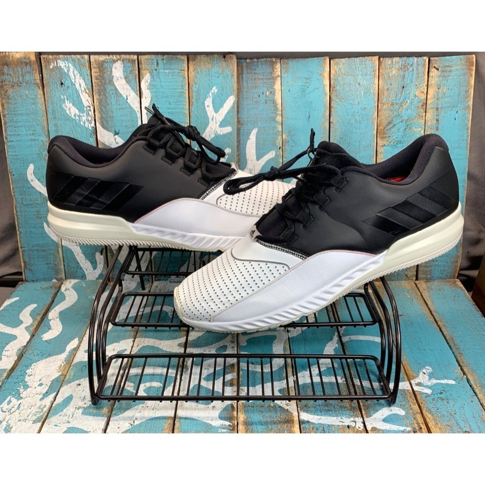 Adidas Crazymove Bounce M AQ3919 White-Black Sz 12 Shoes Universal Men
